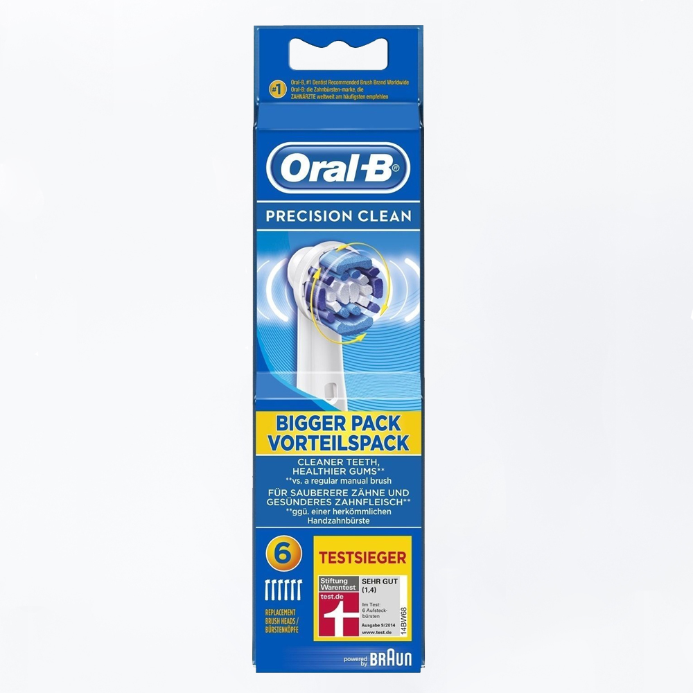 Duizeligheid Uiterlijk dosis Oral B Precision Clean opzetborstels - 6 st | Opzetstukjes.nl