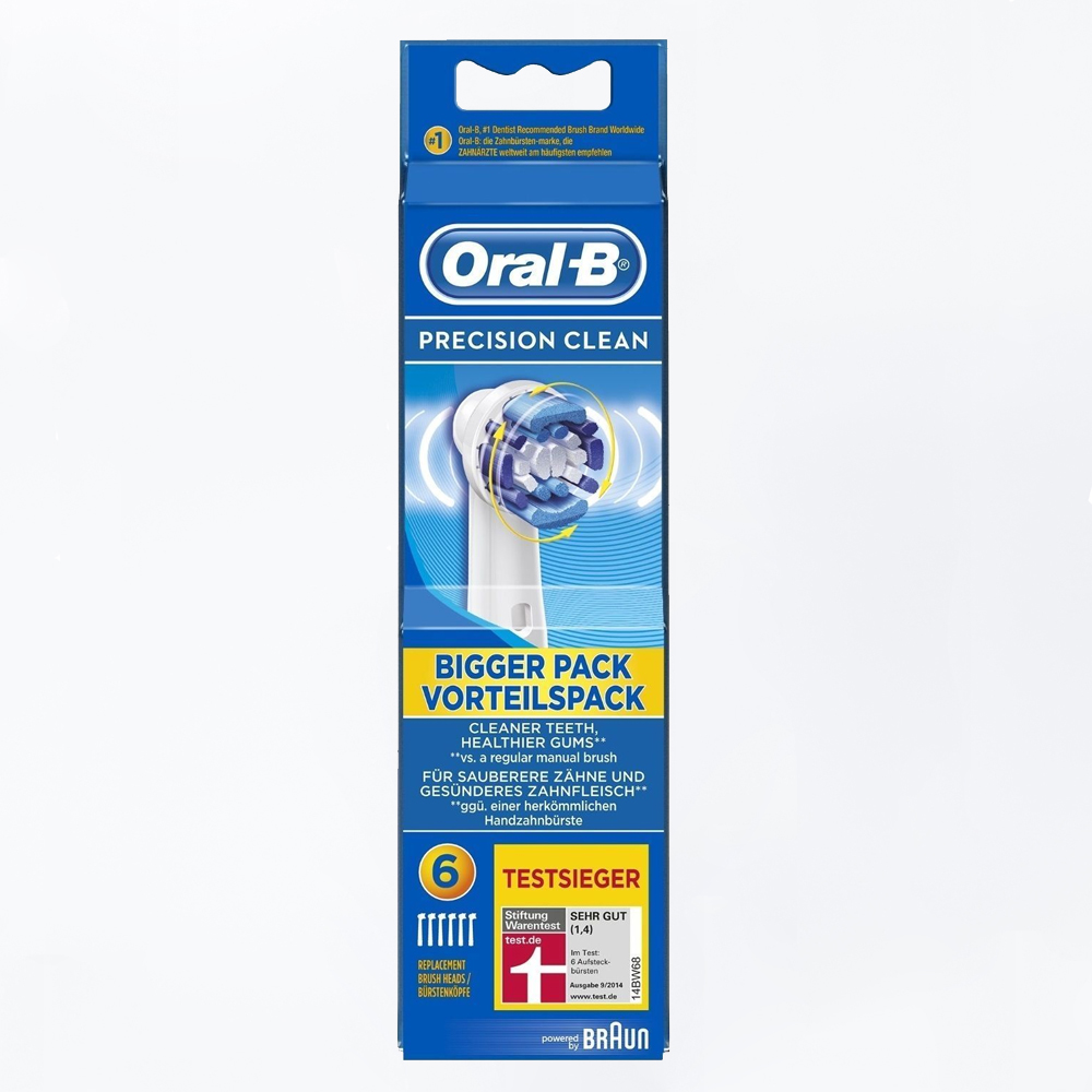 bekennen reservoir Regeren Oral B Precision Clean opzetborstels - 6 st | Opzetstukjes.nl